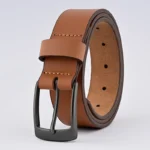 Leather Belts Pakistan - 35mm Belt - Tan Leather Belt