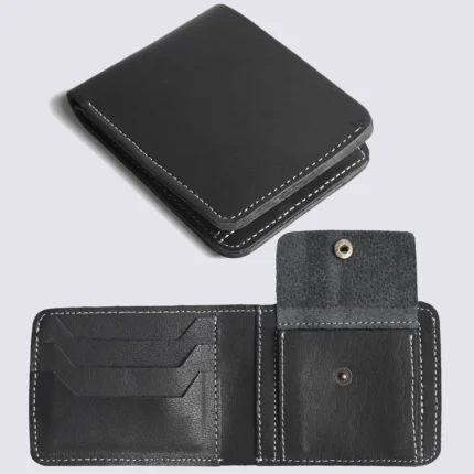 Men’s Black Genuine Leather Wallet