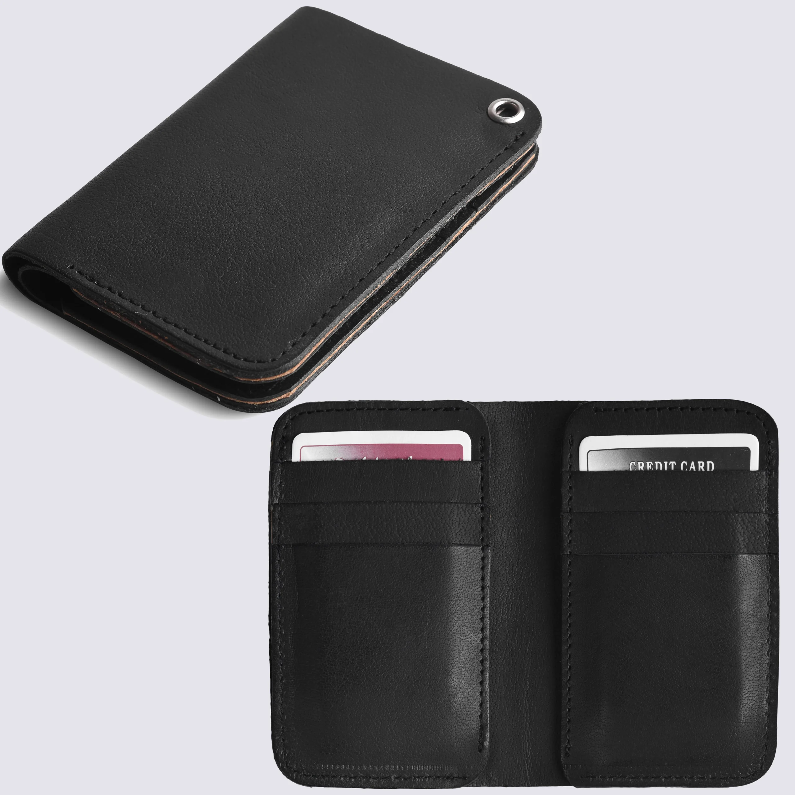 Men’s Black Leather Wallet with Card Holder Men’s Black Leather Wallet with Card Holder